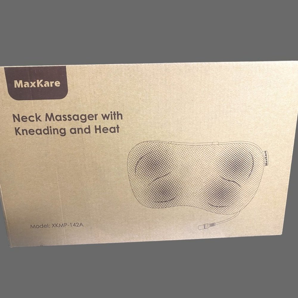 MAXKARE MASSAGER WITH KNEADING AND HEAT (NEW)